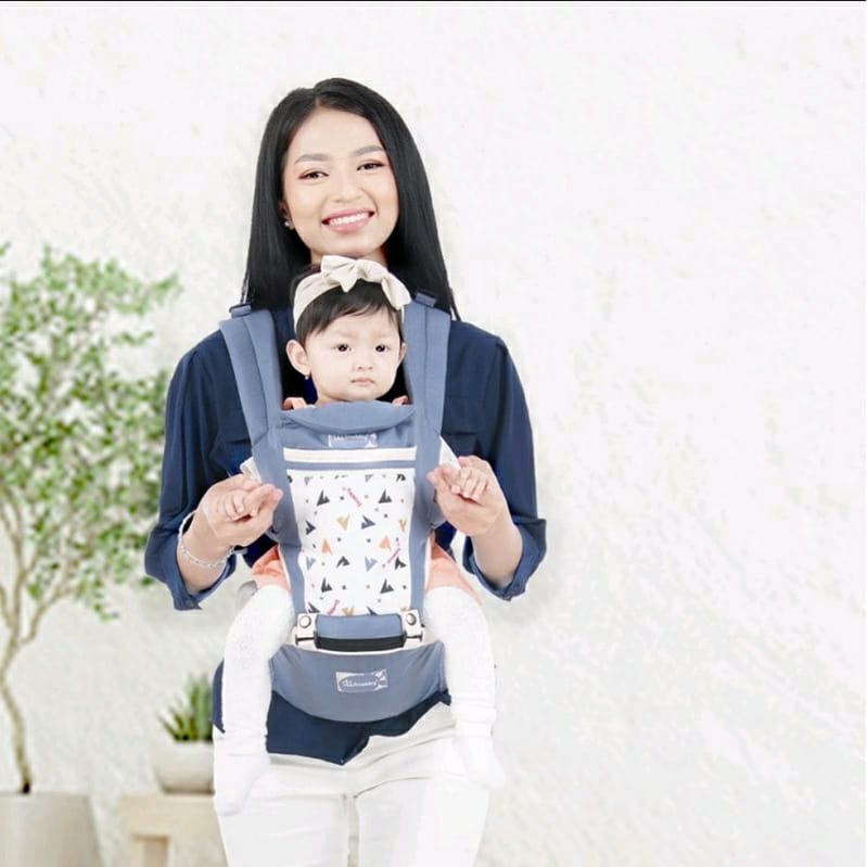 Snobby Gendongan Bayi Hipseat 6 Posisi + Saku Sirkulasi Print Summit Series - TPG 6241BABY CARRIER GENDONGAN BAYI HIPSEAT 6 POSISI