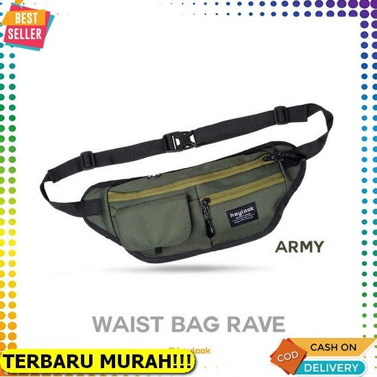 New Arrival Tas Selempang Pria Waistbag Sling Bag Distro Original Model Terbaru Laki Laki Tas Murah 