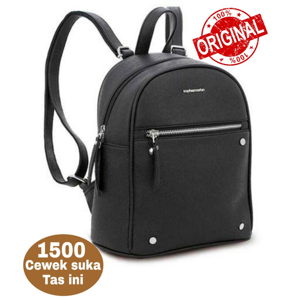 TAS WANITA DEWASA PUNGGUNG ORIGINAL SOPHIE PARIS MARTIN ZYONNA BAG BLACK TERLARIS