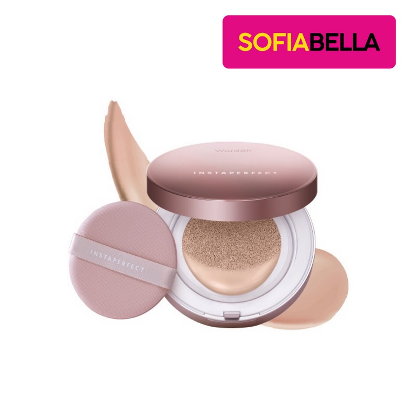 WARDAH INSTAPERFECT BB CUSHION BEIGE