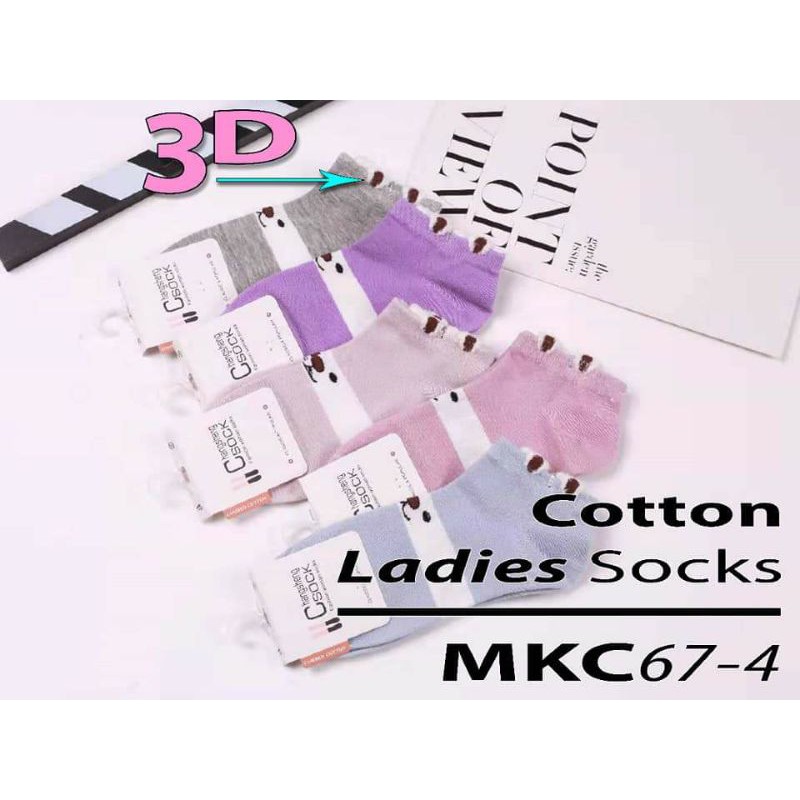 catton ladies socks/kaos kaki wanita semata kaki import