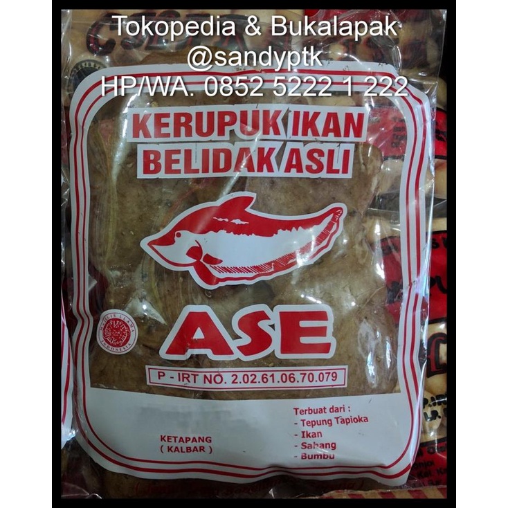

DISKON TERBATAS !!! KERUPUK IKAN BELIDAK ASLI ASE - KETAPANG TERLARIS