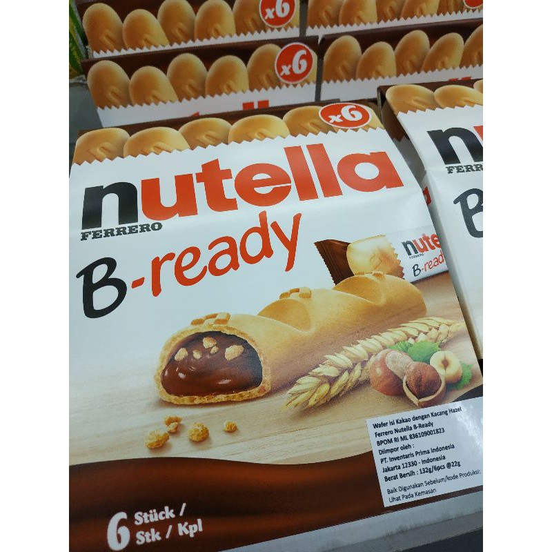 

coklat nutella isi 6