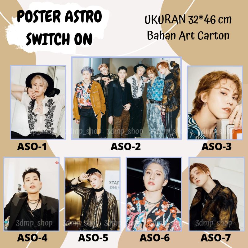 Poster astro switch on eunwoo