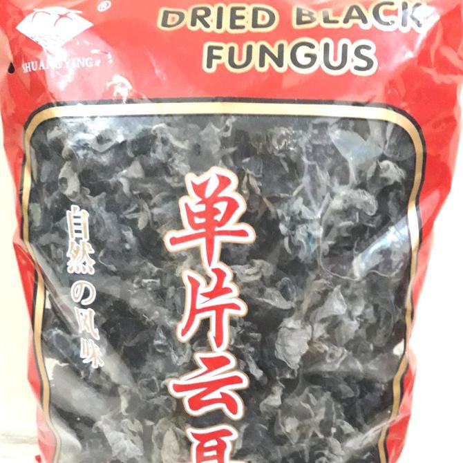 

TERMURAH Jamur Kuping Hitam Kering Premiun 1Kg/ Dried Black Fungus Kemasan 1kg Kode 187