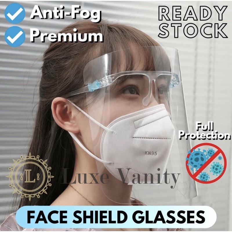 Face shield / Pelindung muka anti gores