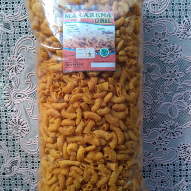 

makaroni pedas berat 1kg