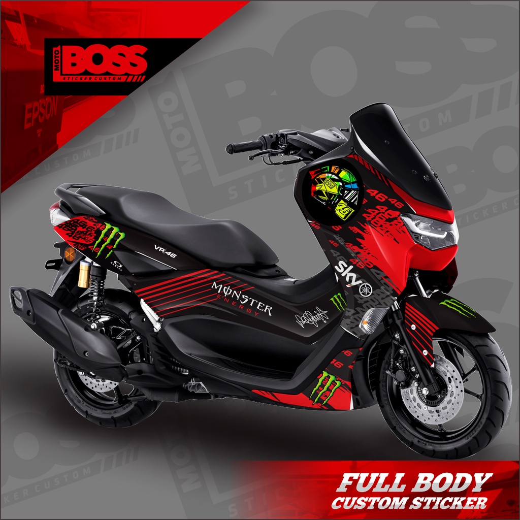 Decal Sticker Stiker Nmax 2020 2021 2022 Full Body New Nmax Motif vr46