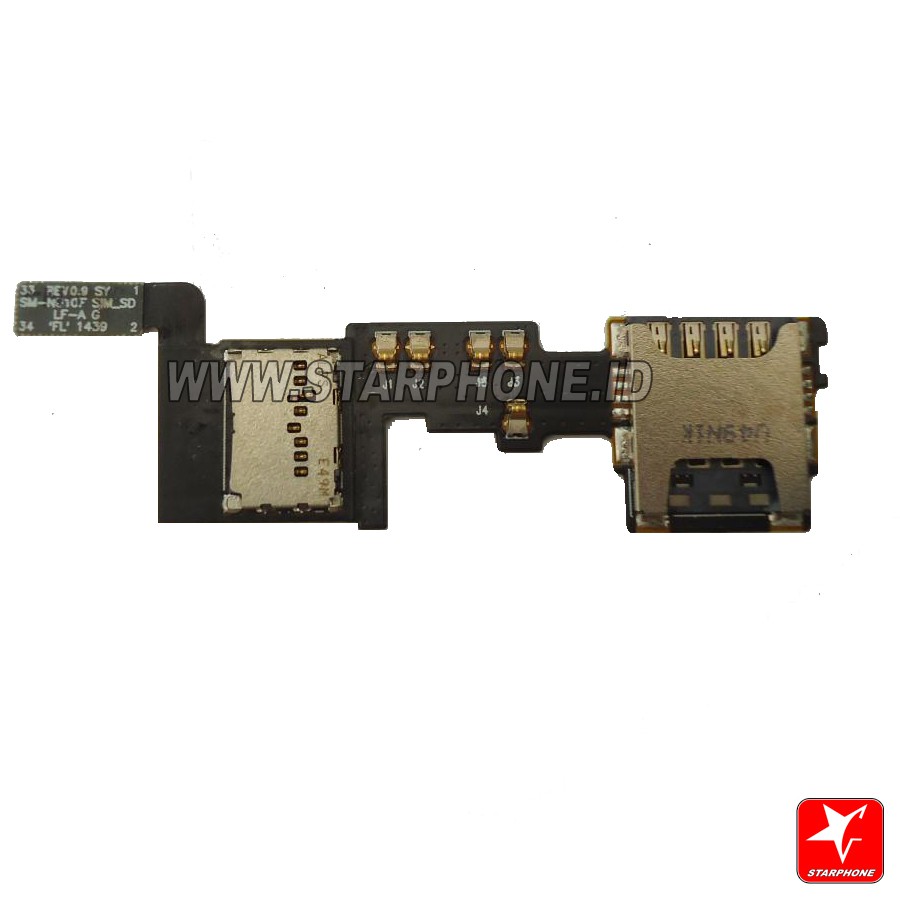 FLEXIBLE MMC + SIMCARD SAMSUNG NOTE 4