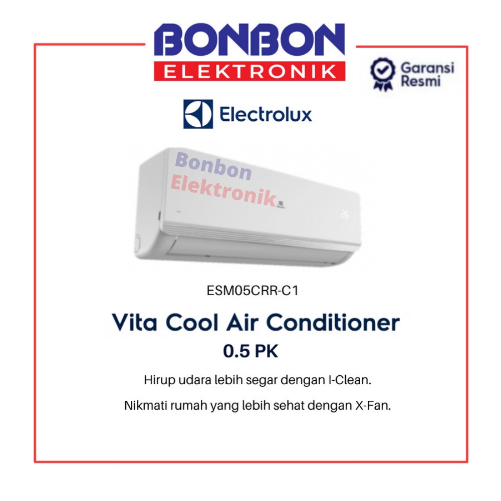 Electrolux AC 0.5PK ESM05CRR-C1 Vita Cool / 1/2PK ESM 05CRR C1 0.5 PK