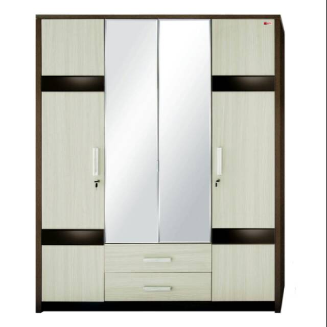 Lemari Pakaian 4 Pintu Activ Premio LP 401
