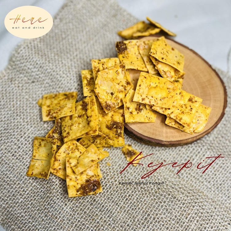 

KERIPIK PANGSIT ENAK (KEJEPIT)
