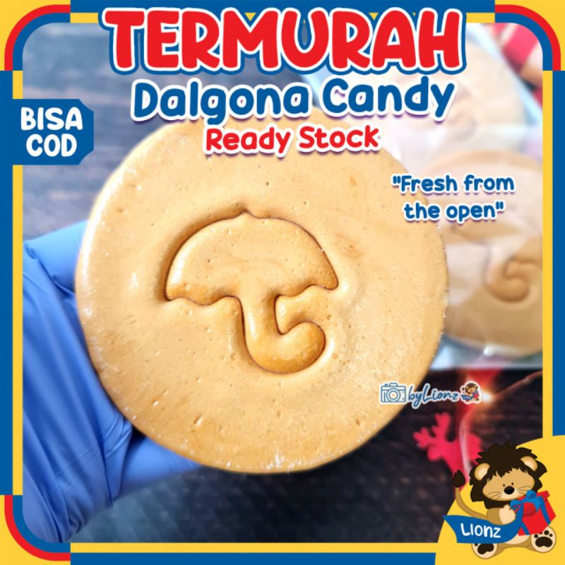 dalgona candy / permen sekuid game by kadokado