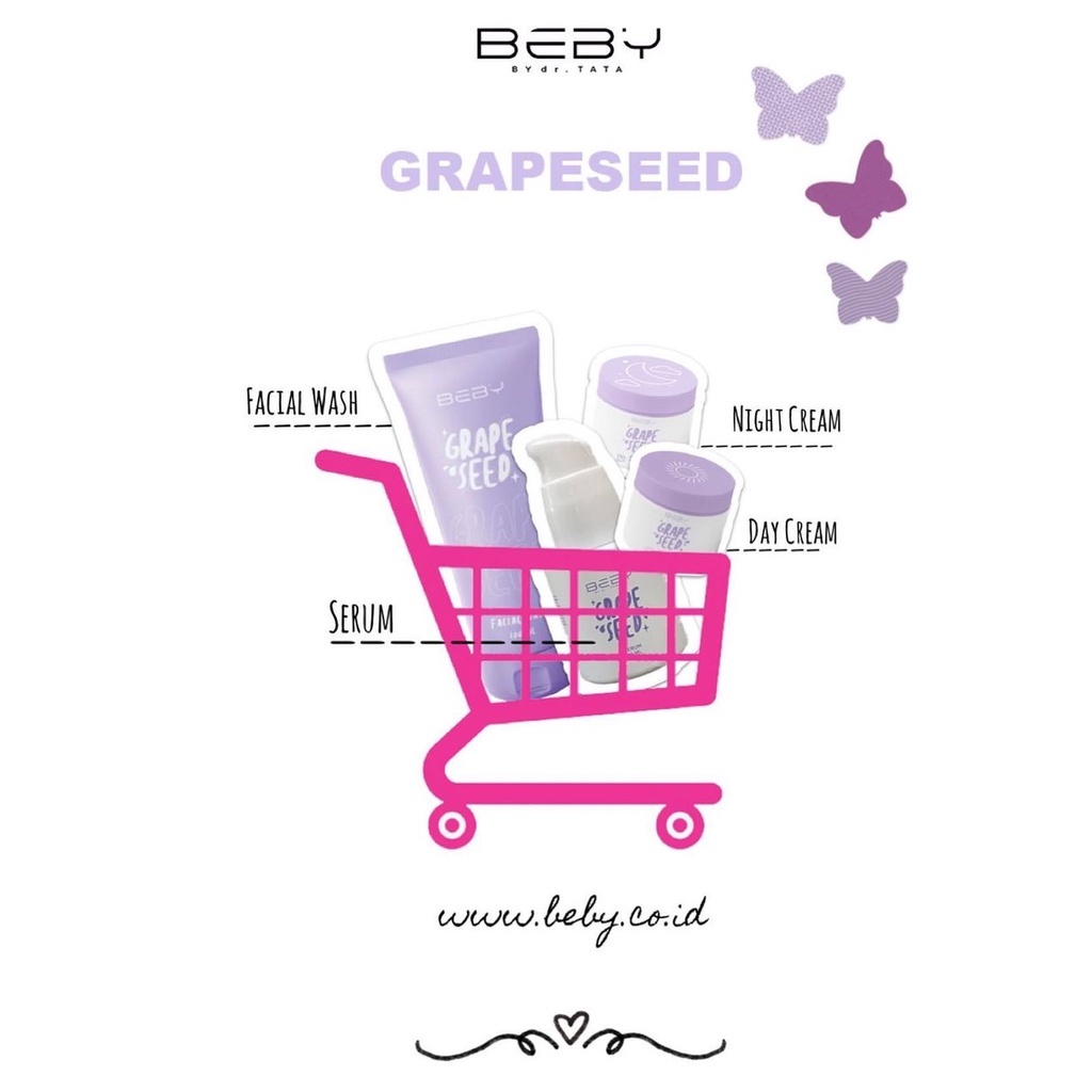 (NEW PRODUCT) GRAPE SEED BEBY CREAM BY DR TATA (Klinik Dermapro Jakarta)