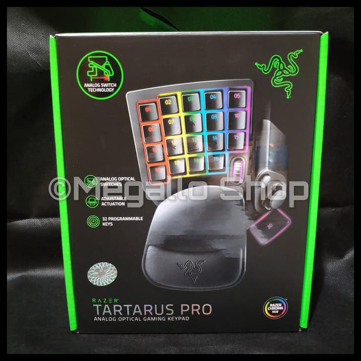 Razer Tartarus Pro Chroma Rgb Keypad Gaming Garansi Resmi - Putih