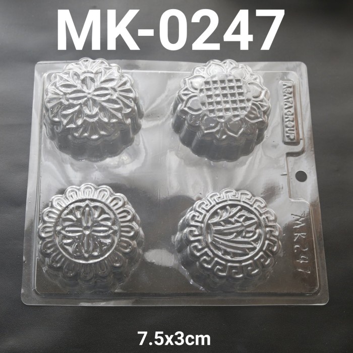 

MK-0247 CETAKAN MIKA CETAKAN MOONCAKE PIA BULAT BUNGA DAUN TERBARU
