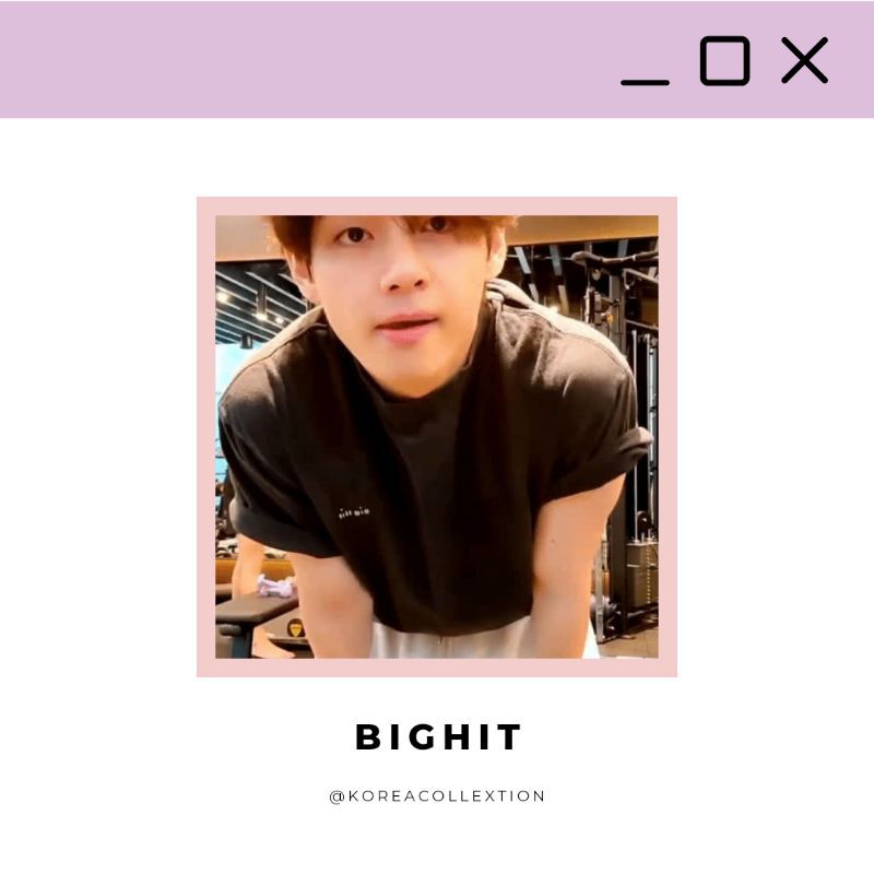 ( FREE 5 PC )BIGHIT SHIRT