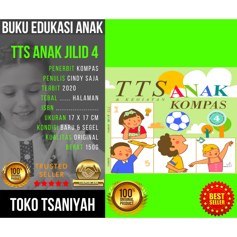 Jual Buku Tts Anak Jilid 4 Buku Teka Teki Silang Kompas Buku Edukasi Anak Quiz Kuis Quis Kuiz Hiburan Indonesia Shopee Indonesia