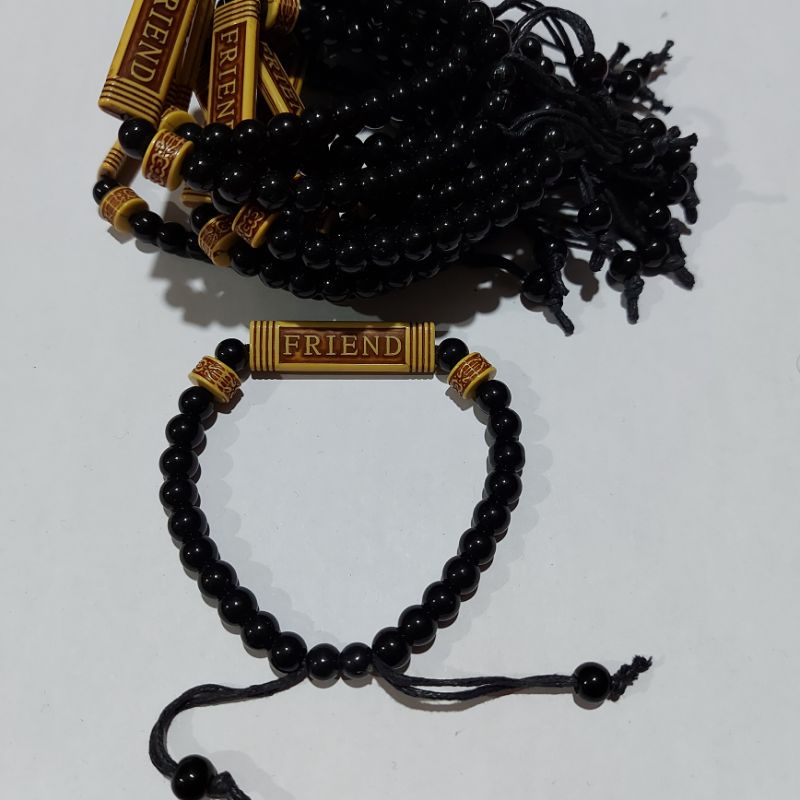 0COD GELANG COUPLE / GELANG PRIA / GELANG WANITA MOTIF KEMBANG