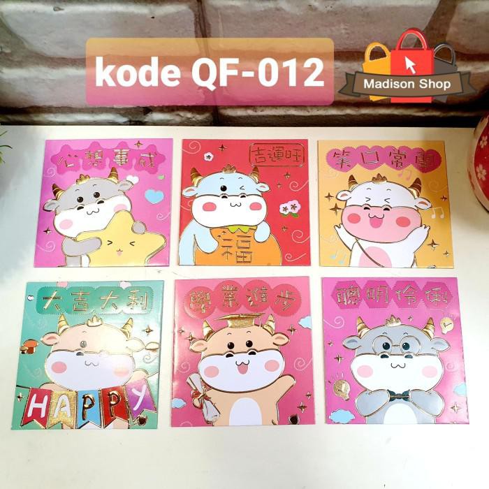 

Angpao Mini 2021 Tahun Kerbau Angpau Pendek Murah Ampao Kebo Grosir - QF 012