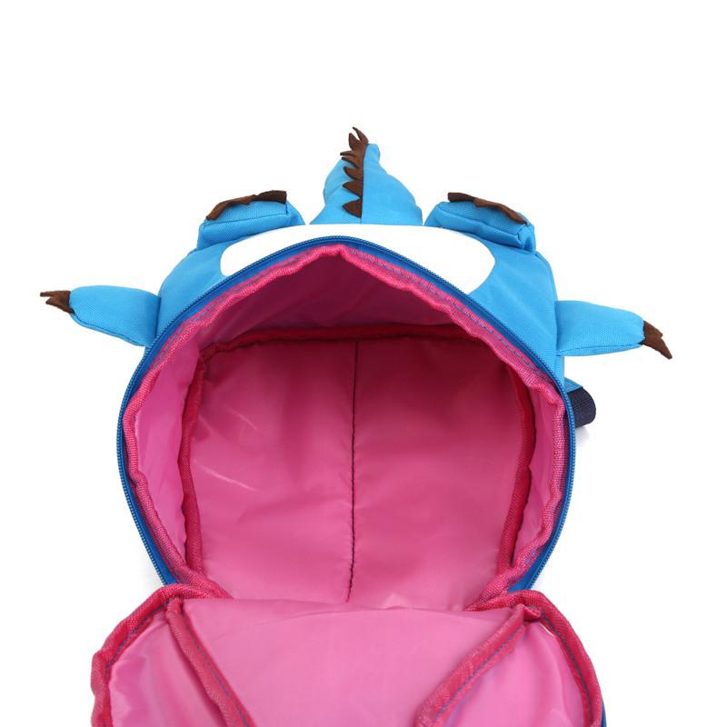 Tas Ransel Sekolah Travel Motif Kartun Dinosaurus untuk 