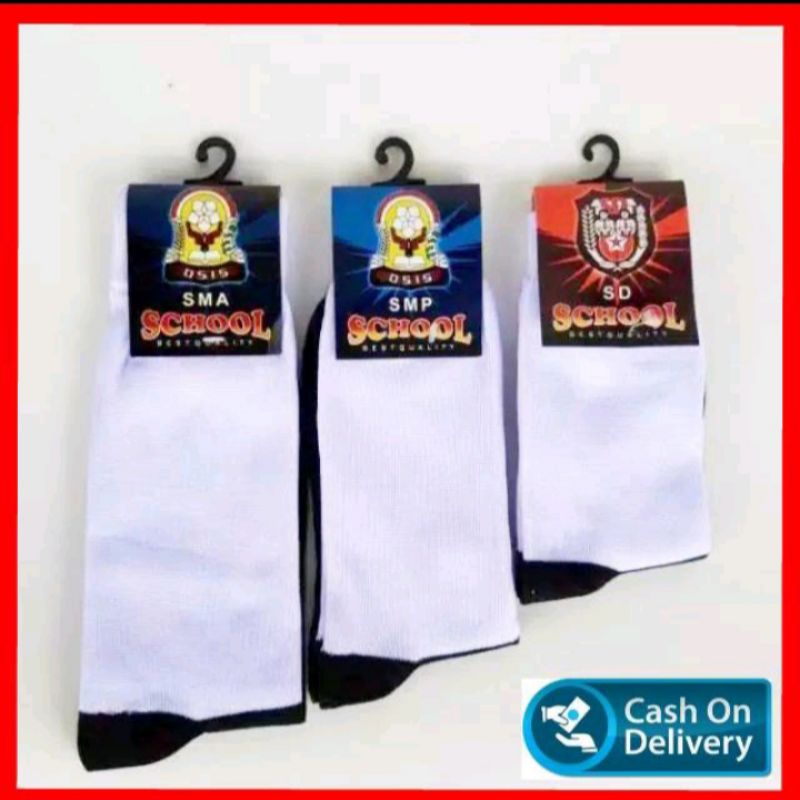 kaos kaki anak sekolah