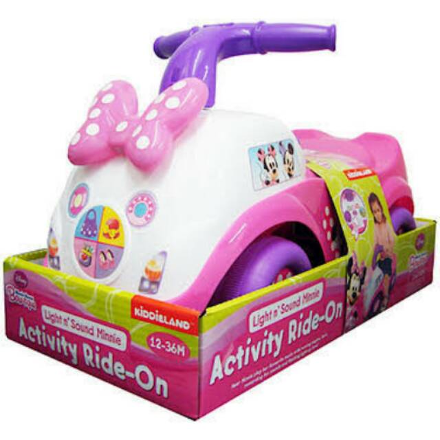 Kiddieland Activity Ride On Minnie Mouse