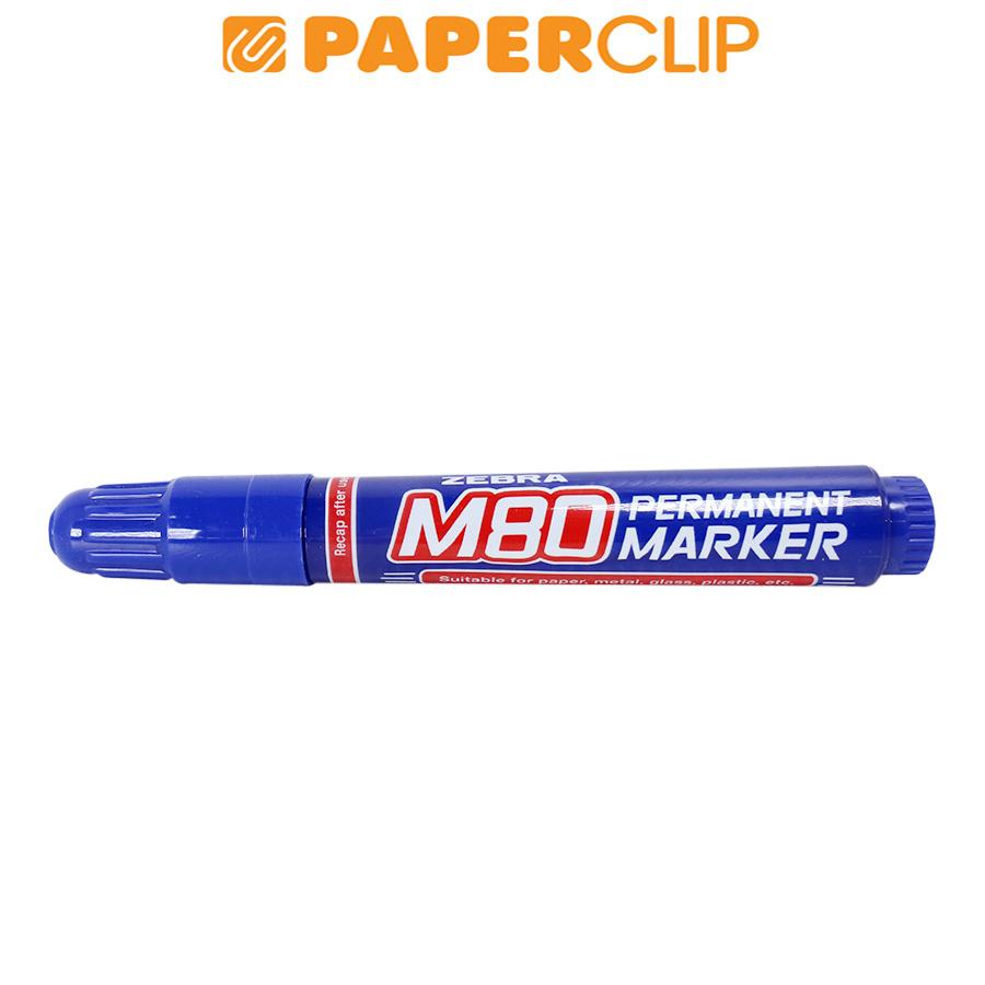 

MARKER ZEBRA M80 PERMANENT BLUE