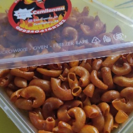 

Makaroni Bantet Pedas Kemasan Box 500 ml