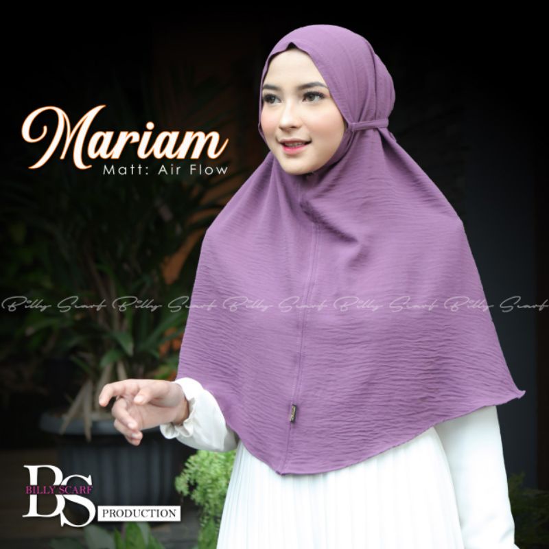 Jilbab Khimar Instan Simple Maryam Ori Billy Scraf