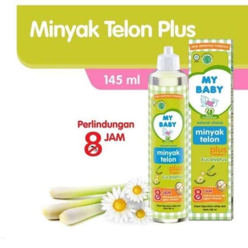 My baby minyak telon plus eucalyptus