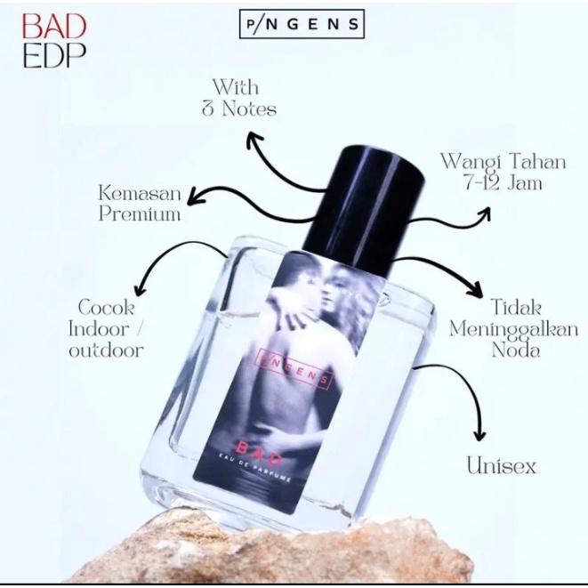 CUCI GUDANG P/NGENS BAD PARFUME PENAKLUK WANITA CANTIK Eau De farfum Wanita Tahan lama dan Wangi Parfum Aromanya khas &amp; fresh tahan lama 12jam parfum Bad Pngens 3 Aroma jasmine vanilla Original parfum cowok wangi tahan lama