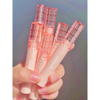 CAPPUVINI Pink Bear Jelly Lip Cream Watery Lipstik Luminous Lipstick Waterproof And Drable XX039