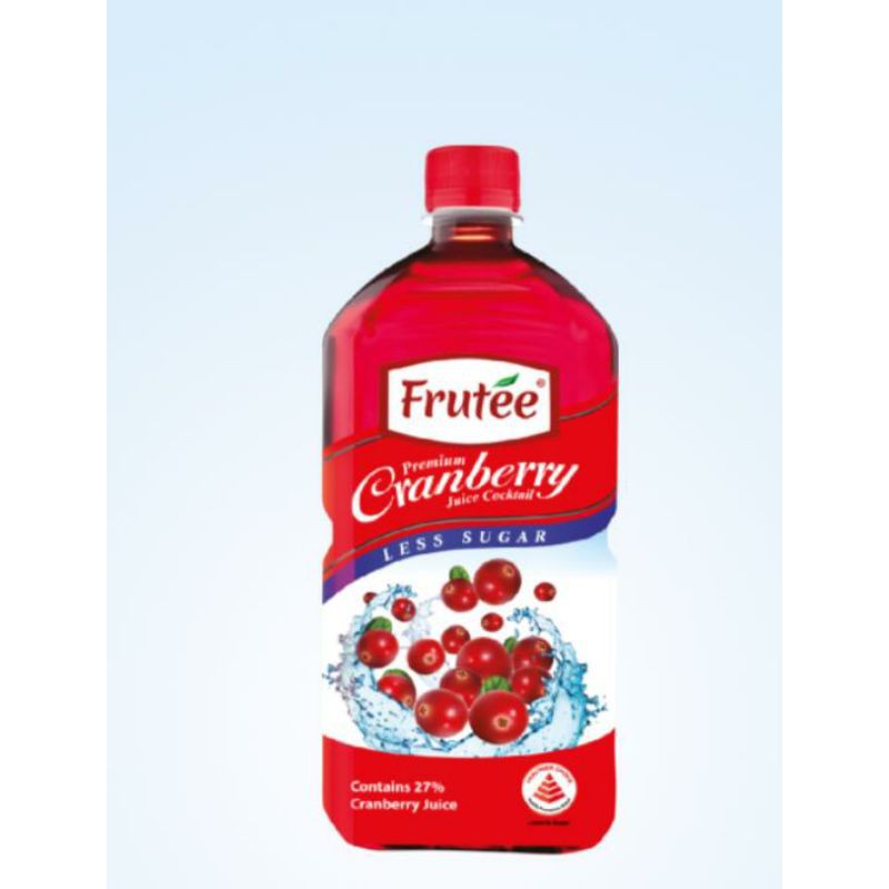 

Frutee Cranbery Juice Less Sugar 975ml