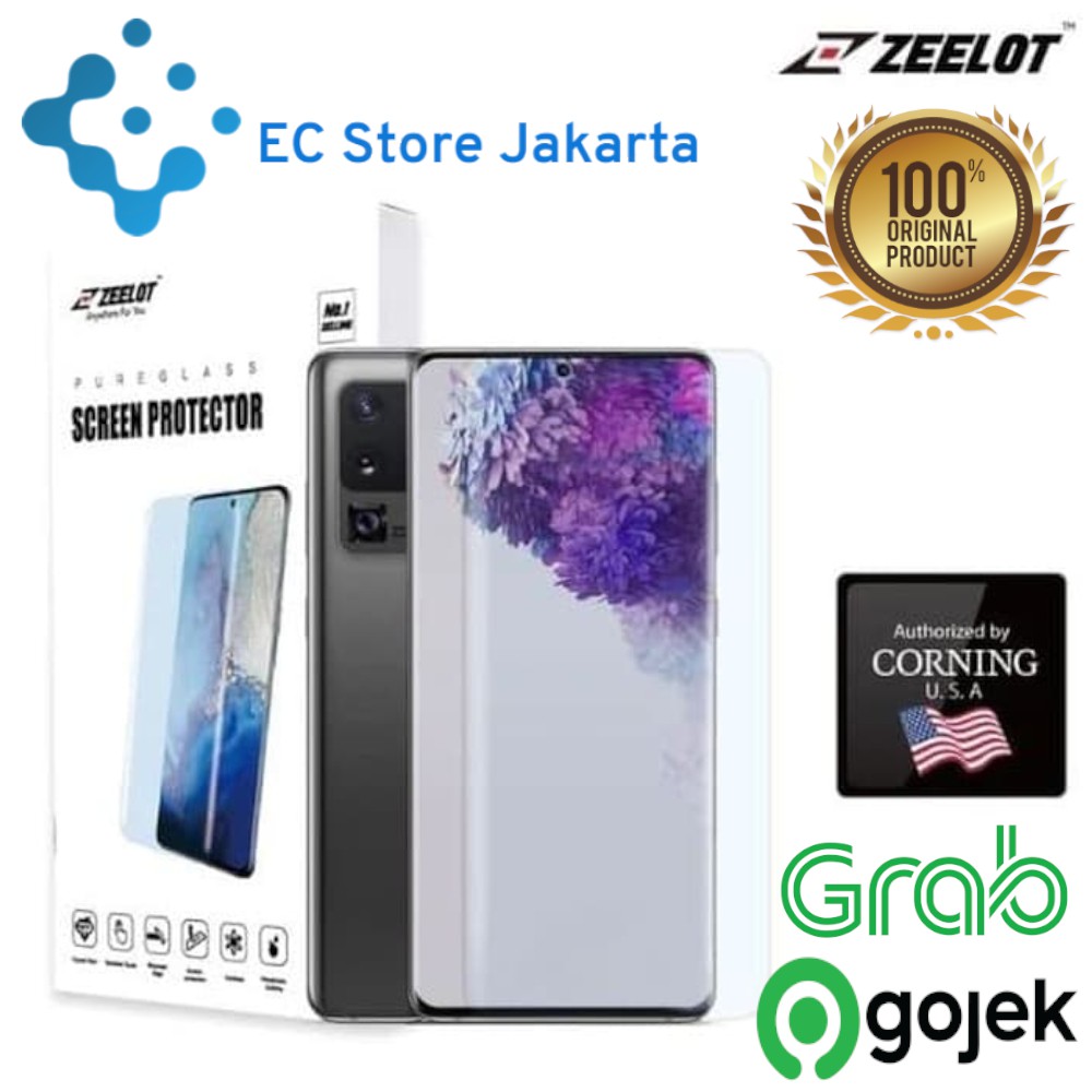 Zeelot 3D UV Tempered Glass Samsung Galaxy S20 Ultra / S20 Plus / S20