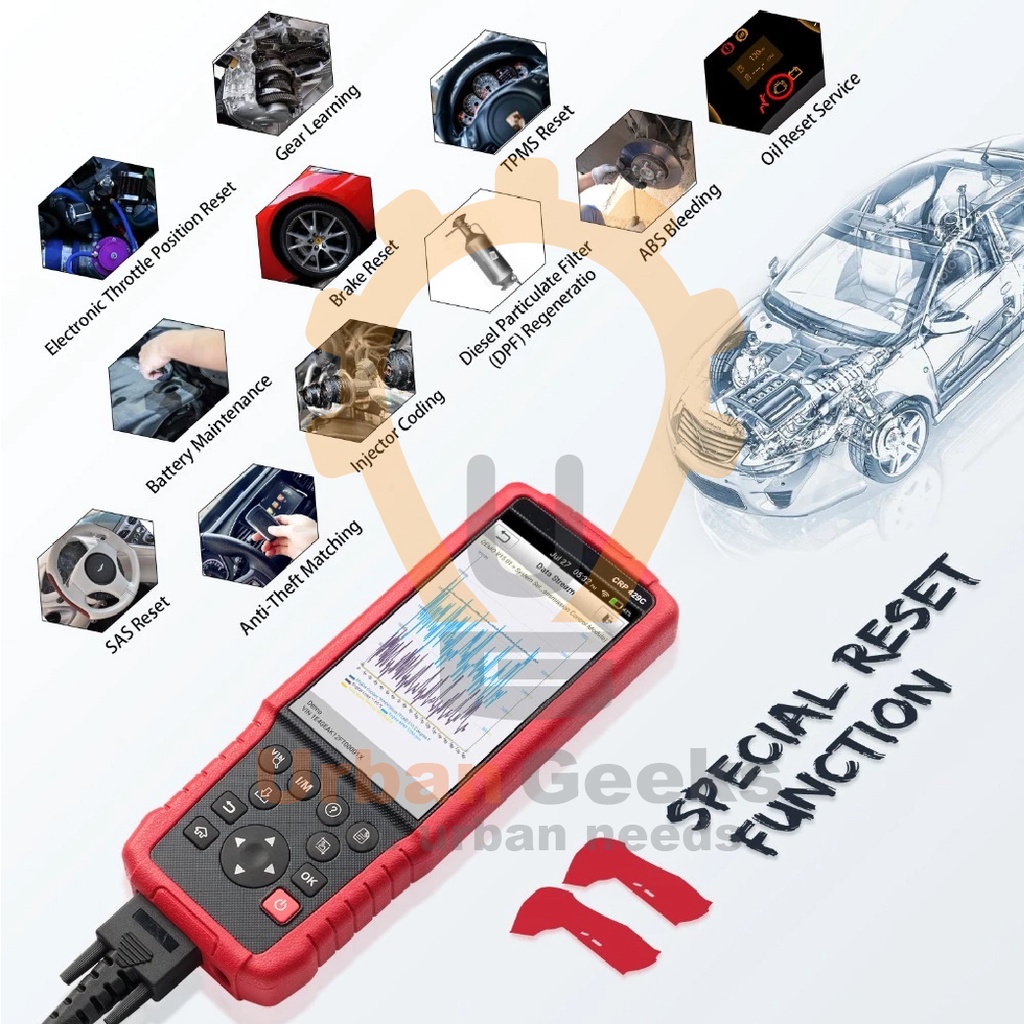 Car diagnostic tool Professional LAUNCH X431 CRP429C OBD2