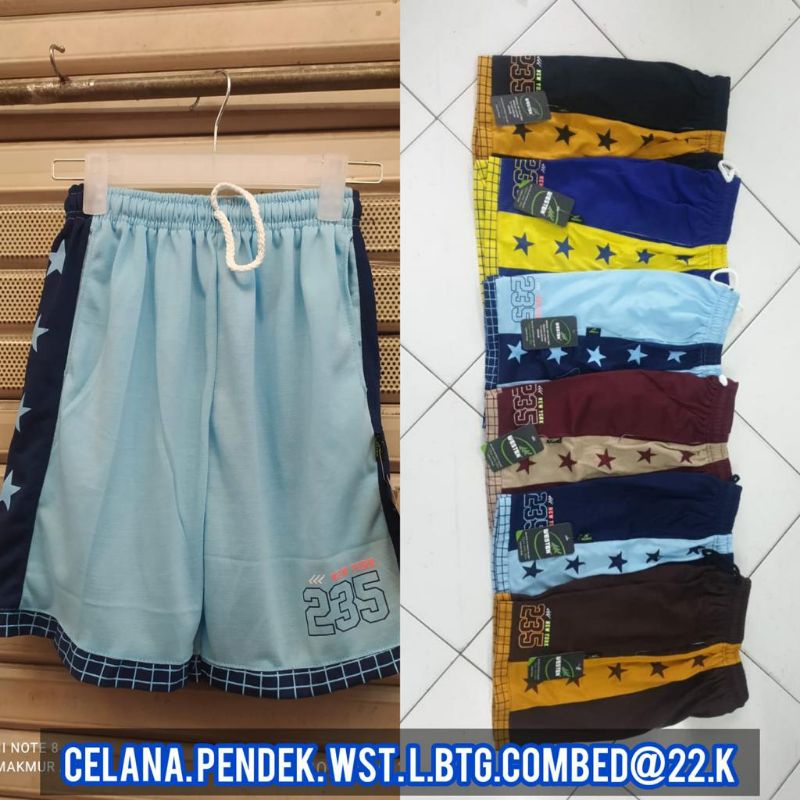 Celana kolor pendek polos