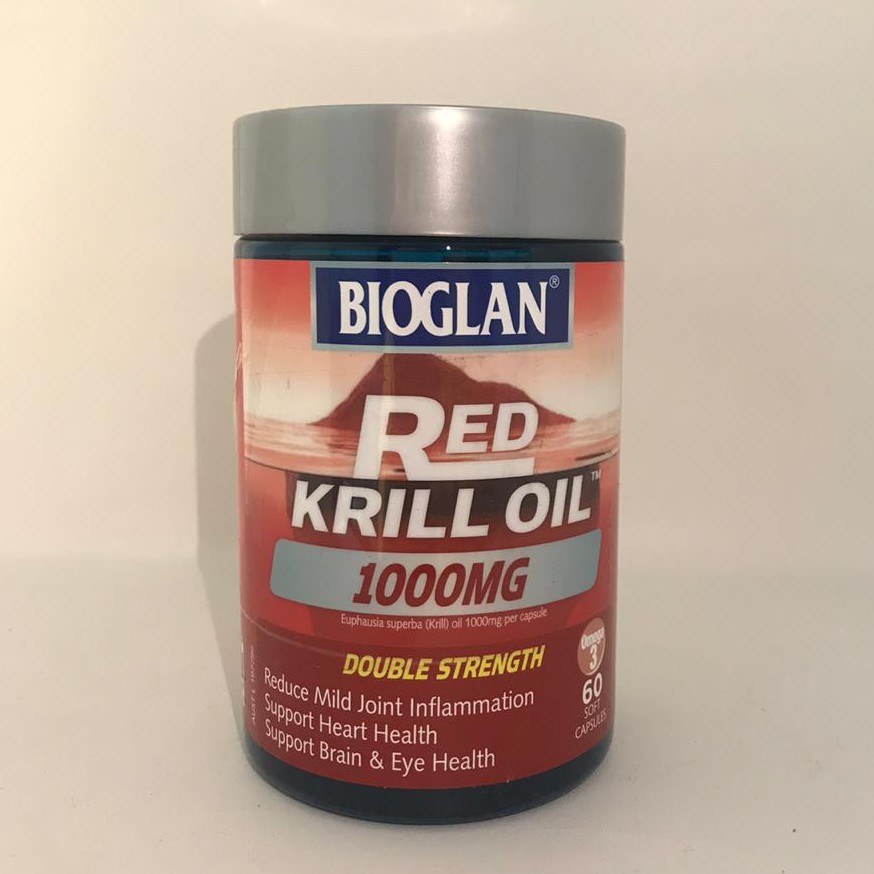 Bioglan Red Krill Oil Double Strength 60 Capsules