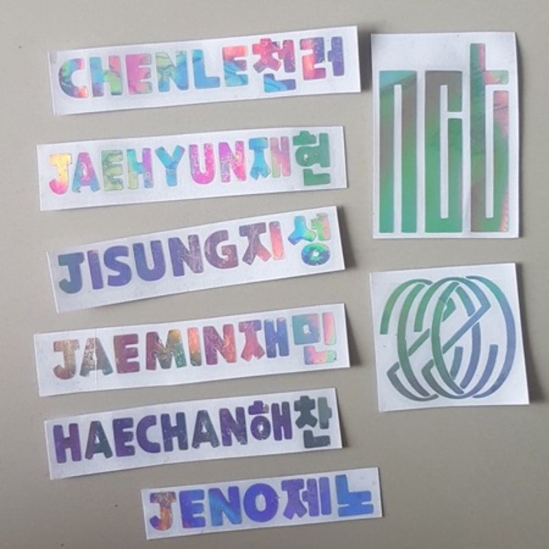 NCT DREAM STICKER HOLOGRAM KPOP