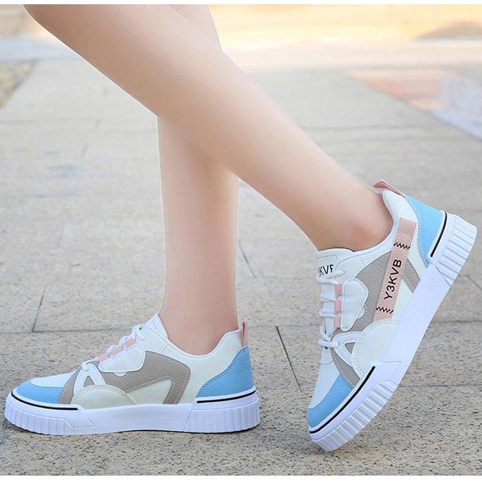 TBIG [COD] Sepatu Sekolah Sneakers Import Shoes Y3KVB Fashion Wanita Sepatu Korea Style Sekolah Kuliah