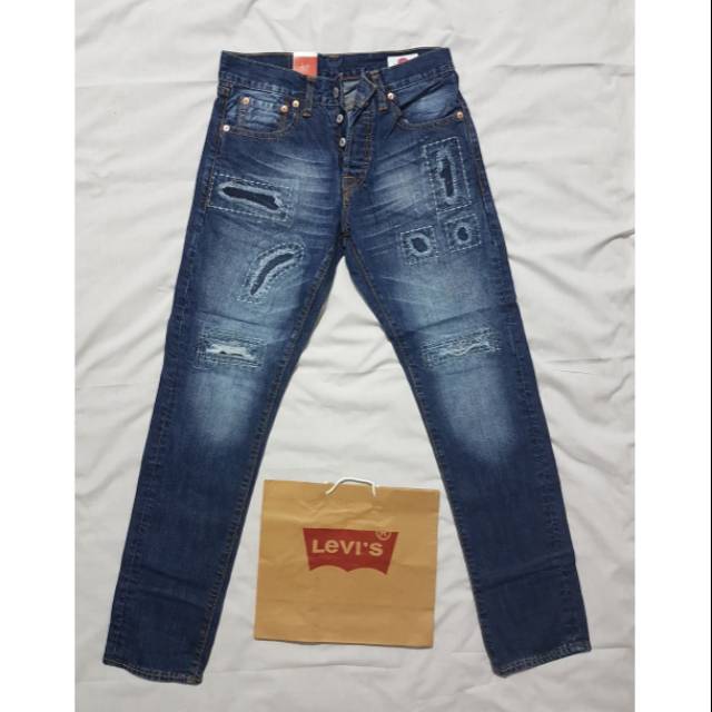 CELANA LEVIS 501 JAPAN MOTIF SOBEK / LEVIS 501 IMPORT JAPAN SOBEK