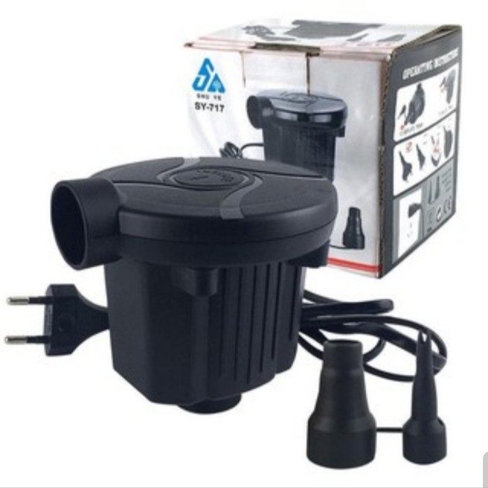 POMPA ANGIN LISTRIK ELEKTRIC AIR PUMP MULTIFUNGSI SERBAGUNA SY717