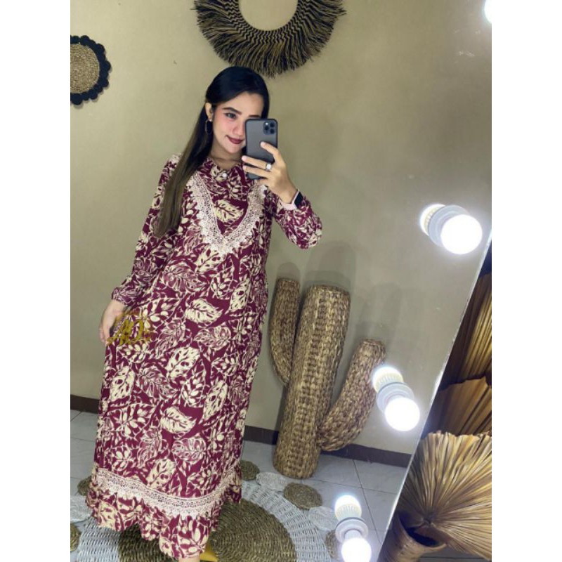 GAMIS ARABIAN SANIA JELONG//GAMIS ARABIAN RENDA//GAMIS CANTIK