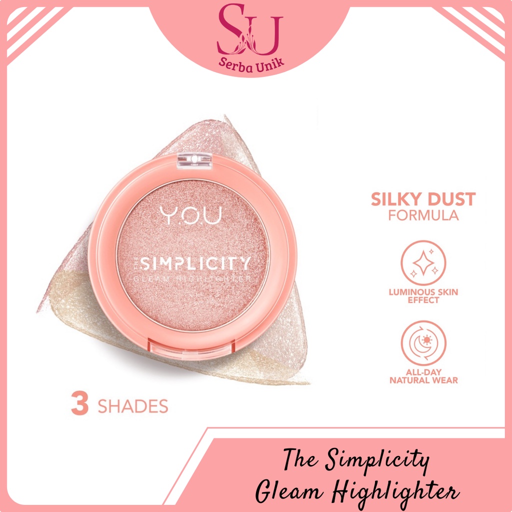 Kosmetik You The Simplicity Gleam Highlighter