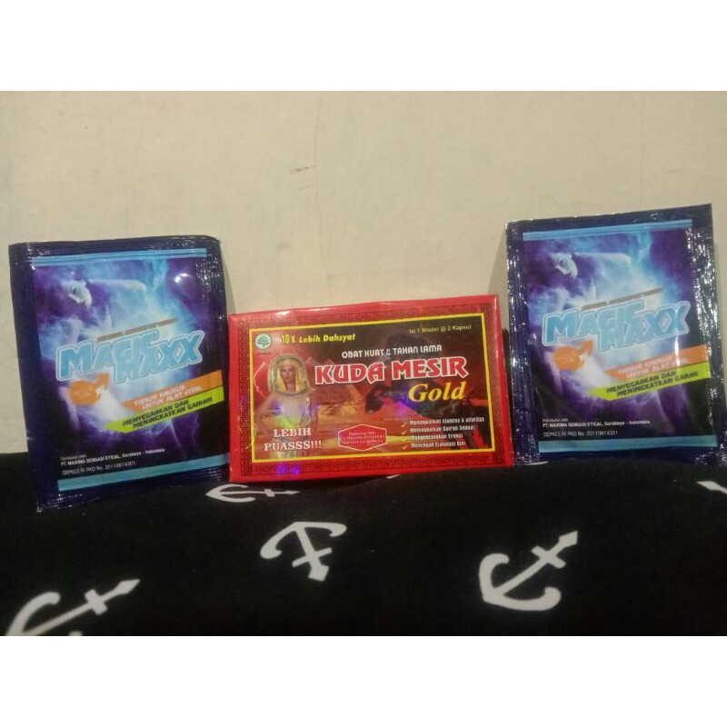 

JAMU KUDA MESIR + TISSU PAKET 2X
