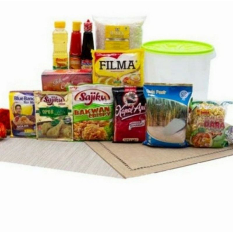 

Parcel Ramadhan Hampers Paket Hemat Sembako Isi 12 Item Makanan