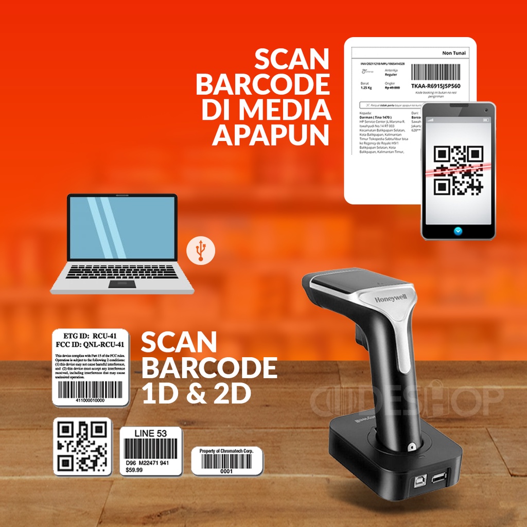 Scanner Barcode 2D Honeywell OH4503