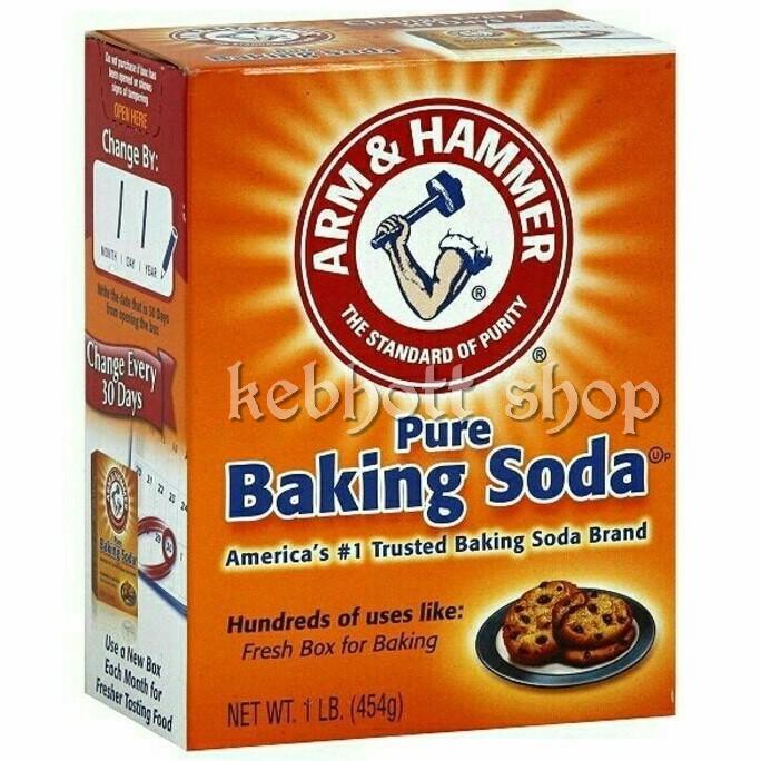 

Toko-Bahan-Kue- Arm N & Hammer Hamer Pure Tepung Baking Backing Soda Powder 454 Gr Usa -Terlengkap-