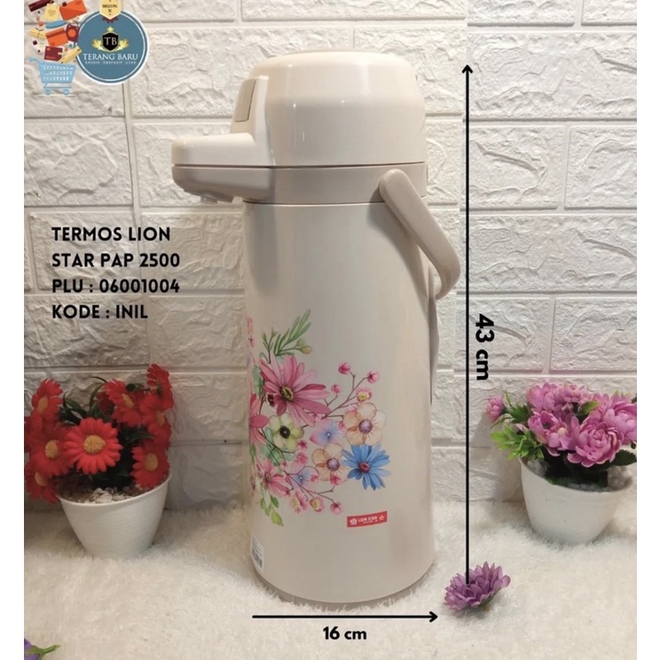 Termos Pencet Lion star 2,5 Ltr