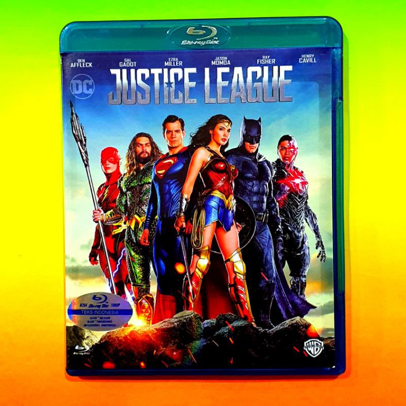 KASET BLU RAY FILM JUSTICE LEAGUE TERBARU -FILM SUPER HERO MARVEL - BATMAN - SUPERMAN - WONDER WOMEN